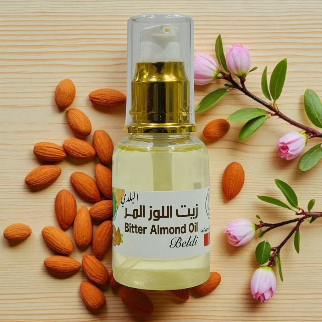 زيت اللوز المر